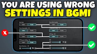 BGMI All New Basic amp Advance SETTINGSCONTROLS  Perfect BGMI Settings Guide  BGMI  Pubg Mobile [upl. by Heda]