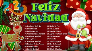 Feliz Navidad 2024🌲Música de Navidad en Español🎅Mejores Exitos Villancicos Navideños [upl. by Ardnuaet590]