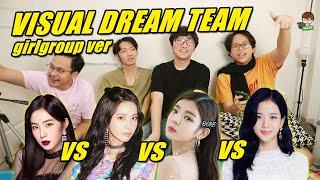 ADU VISUAL DREAMTEAM GIRLGROUP SIAPA YANG PALING MANTAPP ft Alphiandi Geraldytan Kevin F [upl. by Weihs]