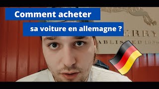 Acheter une voiture en allemagne 🇩🇪 cest facile [upl. by Assetan]