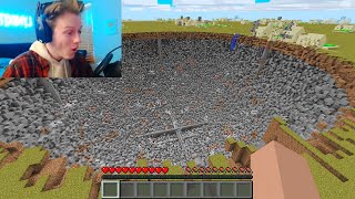 I used a MORE EXPLOSIVES MOD to troll a Streamer in Minecraft [upl. by Redvers]