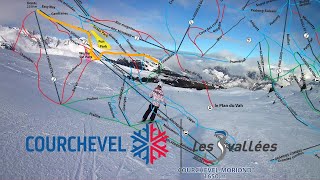 Courchevel skiing above 1650 [upl. by Asilam]