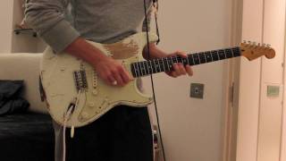 Stevie Ray Vaughan  Couldnt Stand the Weather Solo Cover [upl. by Hess895]