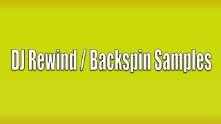 FREE Dancehall Sound Effects  DJ Rewind amp Backspin Samples [upl. by Fulbert]