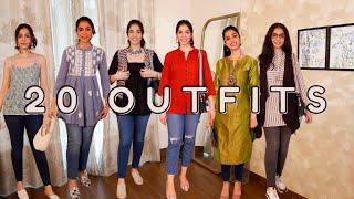 20 Kurti with Jeans looks for every bodytype [upl. by Adnylam]