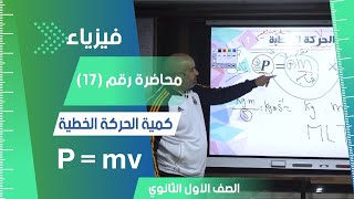 كمية الحركة الخطية  محاضرة رقم 17  الفيزياء للصف الأول الثانوي 2024 فيزياء تعليم اوليثانوي [upl. by Harry403]