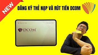 ✅Cách Đăng Ký Thẻ Nạp Và Rút Tiền Của Dcom Ở Combini Lawson [upl. by Mayda]