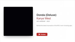 Ye Ruined Donda [upl. by Ruhnke]