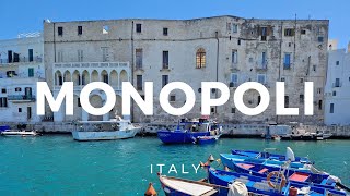 Monopoli Italy ► Video guide 2 min  4K [upl. by Schroder]