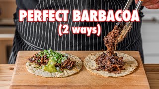 Perfect Homemade Barbacoa Tacos 2 Ways [upl. by Pembroke152]