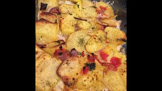 BACCALÀ AL FORNO CON PATATE [upl. by Fidellas]