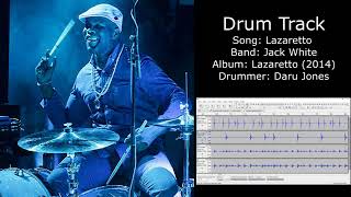 Lazaretto Jack White • Drum Track [upl. by Eened299]