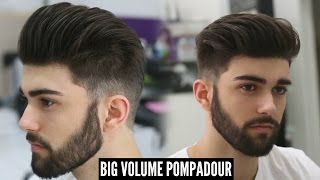 BIG VOLUME POMPADOUR  NEW BEST MENS HAIRSTYLE FOR 2023  TUTORIAL [upl. by Janyte402]