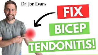 INSTANT Relief From Bicep Tendonitis Top 7 Exercises That WORK [upl. by Nodnahs983]