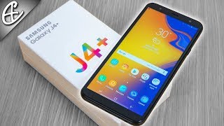 Samsung Galaxy J4 Plus  J4 Glass Build  11k  Unboxing amp Hands On Review [upl. by Aisined]