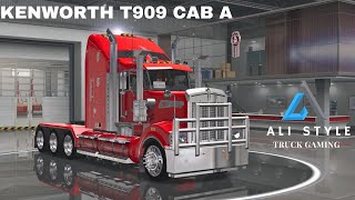 American Truck Simulator v 148 Kenworth T909 Cab A Mega Tuning [upl. by Anigal366]