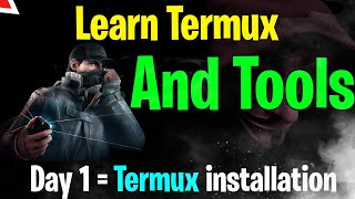 Termux Tutorial for Beginners  How to install Termux And setup some Important tools  Day 1 [upl. by Saidnac]