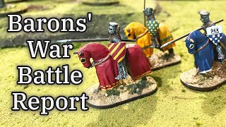 The Barons War  500pt Battle Report [upl. by Carlotta957]