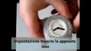 Timer programmabile settimanalegiornaliero alimentato batteria 15 [upl. by Aelat]