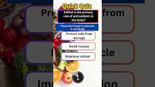 Quick Health Quiz Are You a Wellness Whiz 🌿🧬 shorts [upl. by Ettenhoj838]