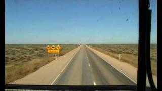 Going thru the gears in a CAT V8 powered 80 ton road train [upl. by Gilmore]