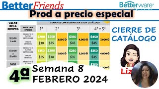 SEM 82024 PROD A PRECIO ESPECIAL DE BETTERWARE [upl. by Alaster]