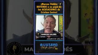 ¡Marcos Valdés DEFIENDE a su papá de las ACUSACIONES de Cristian Castro Part2 [upl. by Okomom]