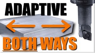 How to Use Both Ways Adaptive Feature in Fusion 360 WW197 [upl. by Cale929]