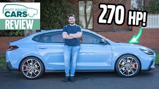 Hyundai i30 Fastback ENG  Test Drive and Review [upl. by Nanahs]