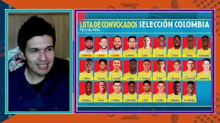 CONVOCATORIA COLOMBIA vs ESPAÑA y RUMANIA AMISTOSOS FECHA FIFA⚡NOVEDADES y POLÉMICAS🔥 [upl. by Nauqas]