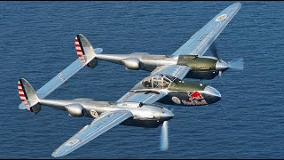 Roaring Through the Skies P38 Lightnings Thrilling Airshow Performance [upl. by Amadeus561]