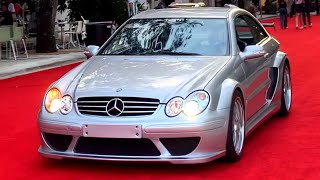 Legendary CLK DTM amp SLR 722 leave car event [upl. by Einahpit]