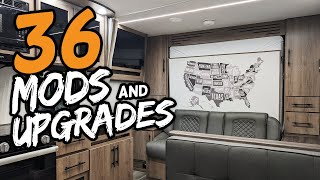 Take Your RV to the Next Level  36 Mods amp Upgrades in My Imagine XLS 21BHE Travel Trailer [upl. by Neivad]