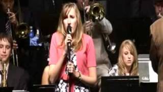 Cal Poly Jazz Band presents Holly Bergk  When Sunny Gets Blue  FisherSegal 1956 [upl. by Anayra]