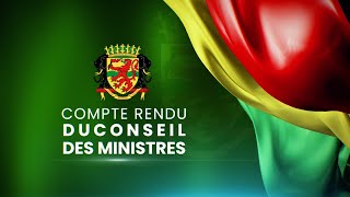 🔴Compte rendu du Conseil des Ministres du 11 octobre 2024 [upl. by Enaamuj889]