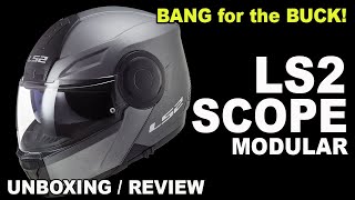 LS2 SCOPE  The BEST Modular Helmet [upl. by Ailed]