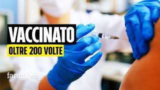 Un uomo si è vaccinato oltre 200 volte contro il Covid19 nessuna conseguenza [upl. by Sirk]