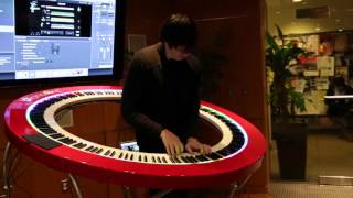 Brockett Parsons Plays 360 Degree Piano [upl. by Nicolina]