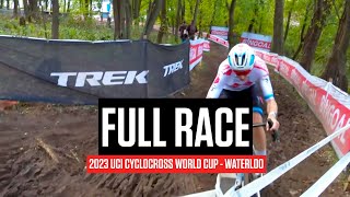 FULL RACE 2023 UCI Cyclocross World Cup Waterloo [upl. by Notsirhc]