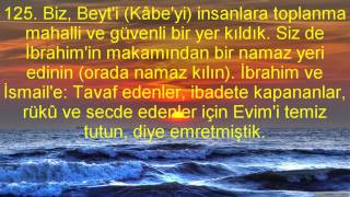 2 BAKARA SURESİ VE MEALİ KABE İMAMI MAHİR HOCA [upl. by Fernyak]