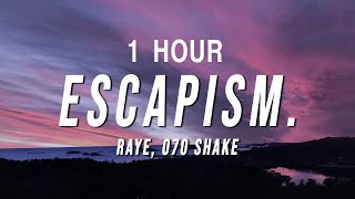 RAYE  Escapism feat 070 Shake [upl. by Kristel]