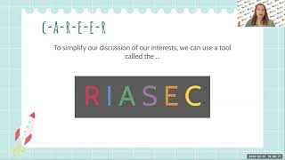 Career Coaching Session 1  Introduction to RIASEC [upl. by Alakcim]