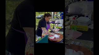 Future Dietitian working in the North Lawndale Community Farmers Market doing nutrition demos [upl. by Petta]