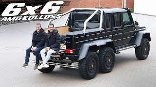 1000000 € für DREI Achsen AMG G63 6x6 Check mit Hamid Mossadegh  Fahr doch [upl. by Riamu896]