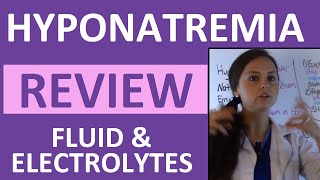 Hyponatremia Fluid amp Electrolytes Nursing Students Made so Easy NCLEX Review [upl. by Aura]