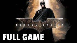 Batman Begins Gameplay Walkthrough Full Game  No Commentary [upl. by Graff]