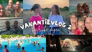 EERSTE CAMPiNG DAGEN  OP ZOMERVAKANTiE  vakantie vlog 2  famderooij [upl. by Engamrahc]