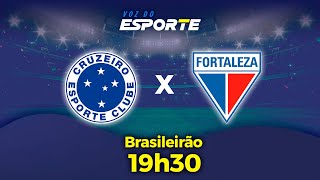 CRUZEIRO X FORTALEZA  AO VIVO  CAMPEONATO BRASILEIRO – 05082024 [upl. by Nan576]