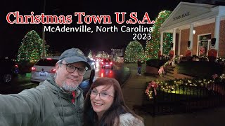 Christmas Town USA  McAdenville North Carolina  2023 [upl. by Ventura748]