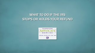 Stopped or Delayed Refunds [upl. by Julie]